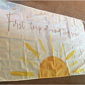 First birthday banner